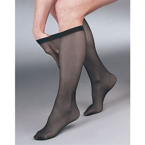 knee high support hose amazon|sheer support knee high stockings.